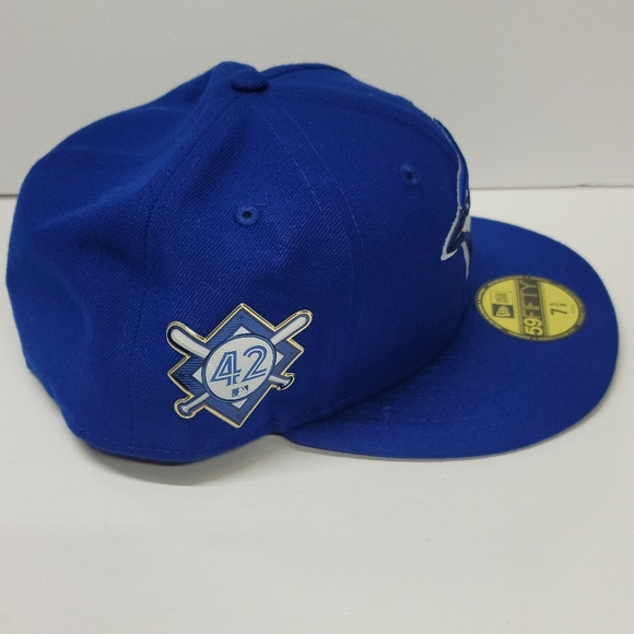 Toronto Blue Jays TOR MLB Authentic New Era 59FIFTY Fitted Cap 5950 Hat Sz 7 1/4 - Picture 5 of 8